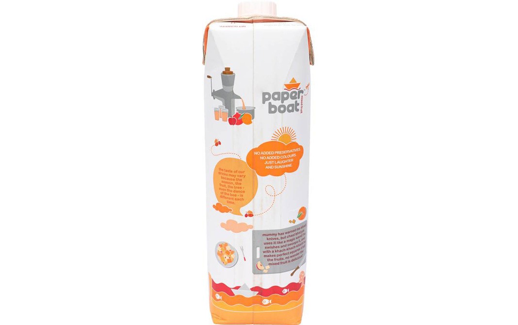 Paper Boat Mixed Fruit    Tetra Pack  1 litre